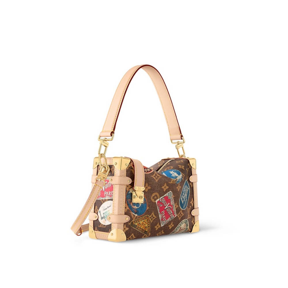 🦢Louis Vuitton Flight Mode side trunk MM BAG Collection authent 100 x LUCKY GIRL - Picture 12 of 12